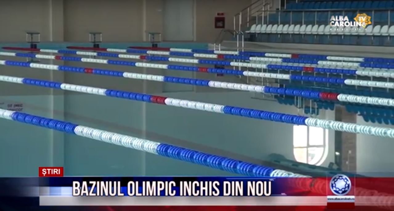Bazinul olimpic inchis din nou albacarolinatv