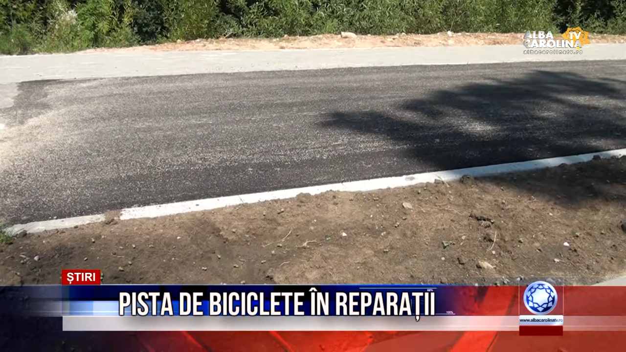 Pista de biciclete în – dealul Mamut din Alba Iulia – Carolina TV