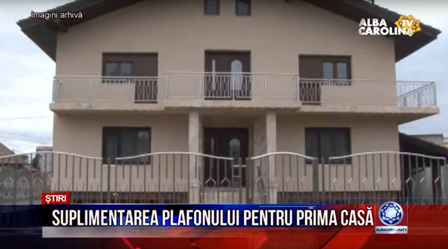 SUPLIMENTAREA PLAFONULUI PENTRU PRIMA CASĂ
