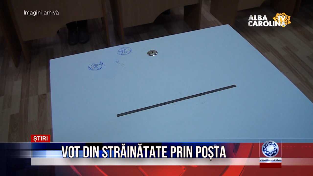 vot prin corespondenta alba iulia