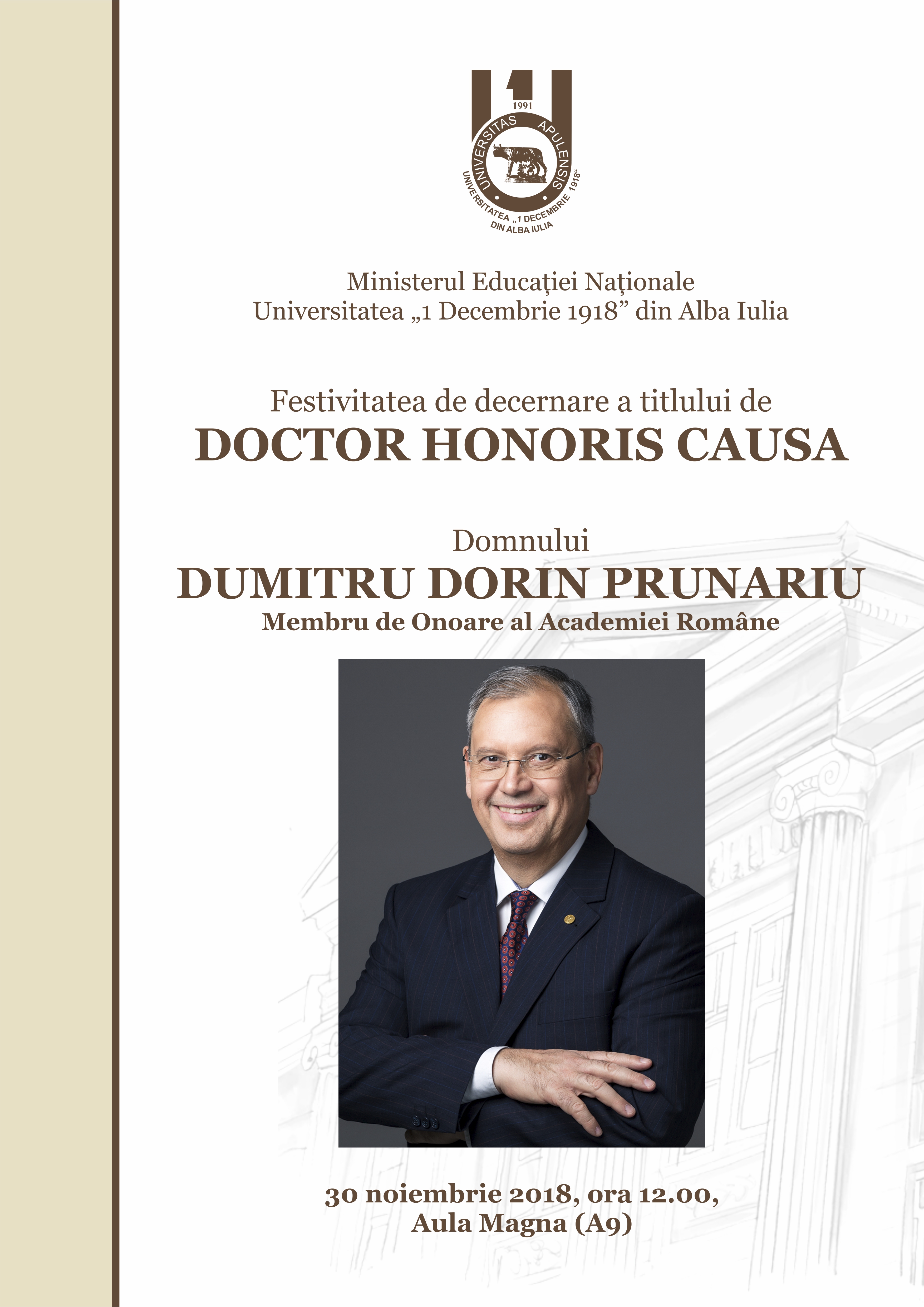 Dumitru Prunariu alba iulia