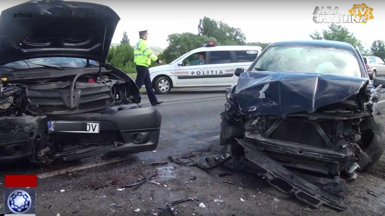 accident auto craciunelu de jos