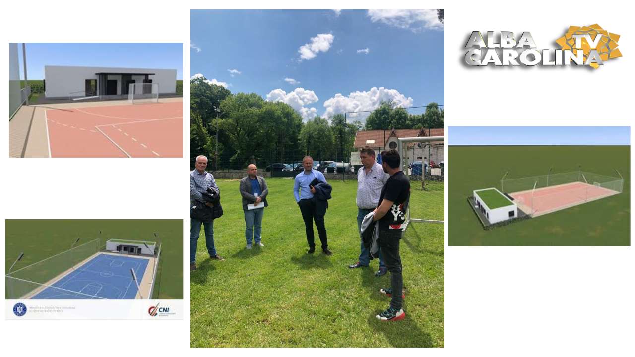 Parcul Arini din Sebeș baza sportiva