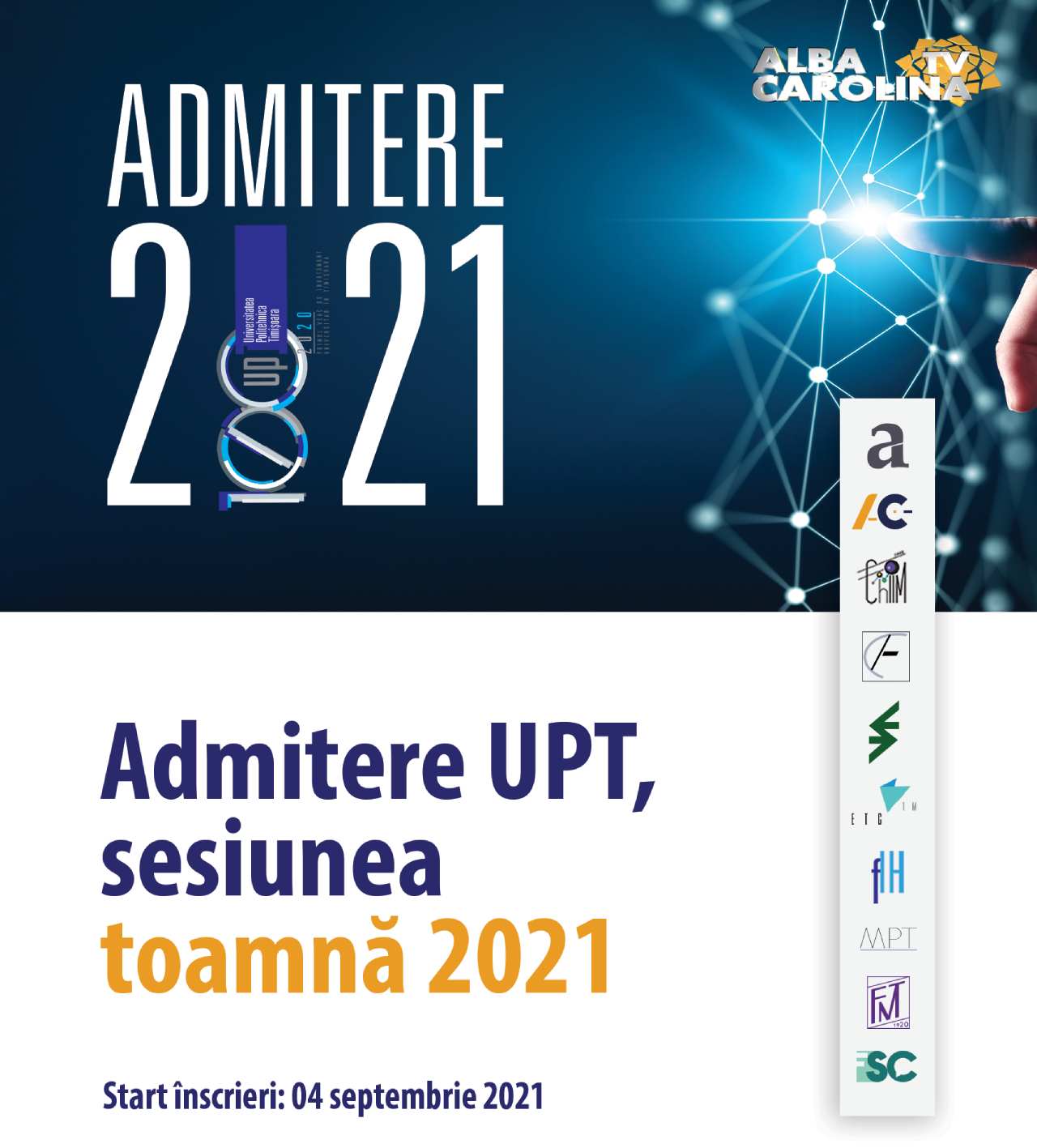 Admitere politehnica timisoaraToamna 2021