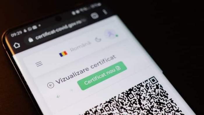 certificat verde obligatoriu