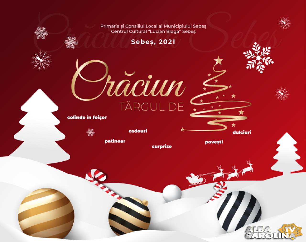 craciun sebes evenimente