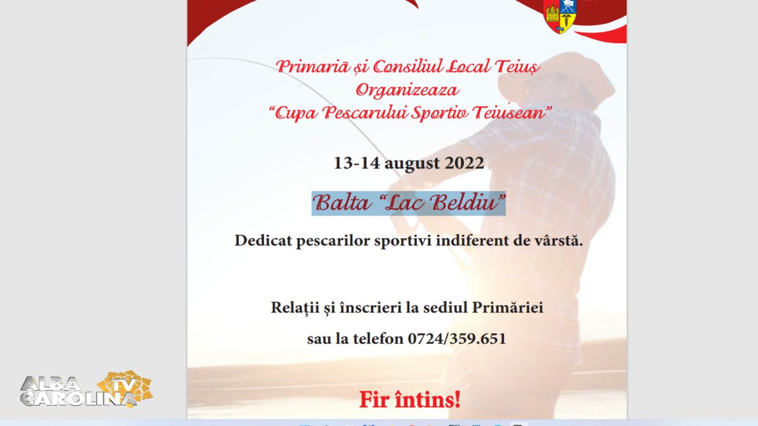 Cupa Pescarului Sportiv Teiușean 2022