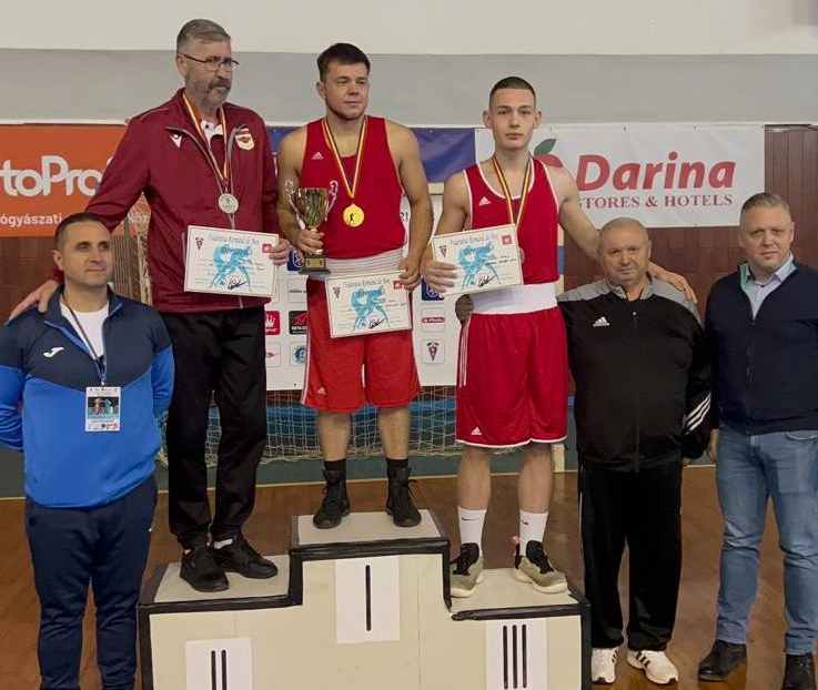 Dorobanțu Alexandru din Alba Iulia_ Medalie de bronz obținută la Cupa României la Box