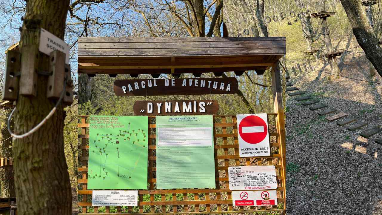 Parcul de Aventură Dyanmis își deschide porțile