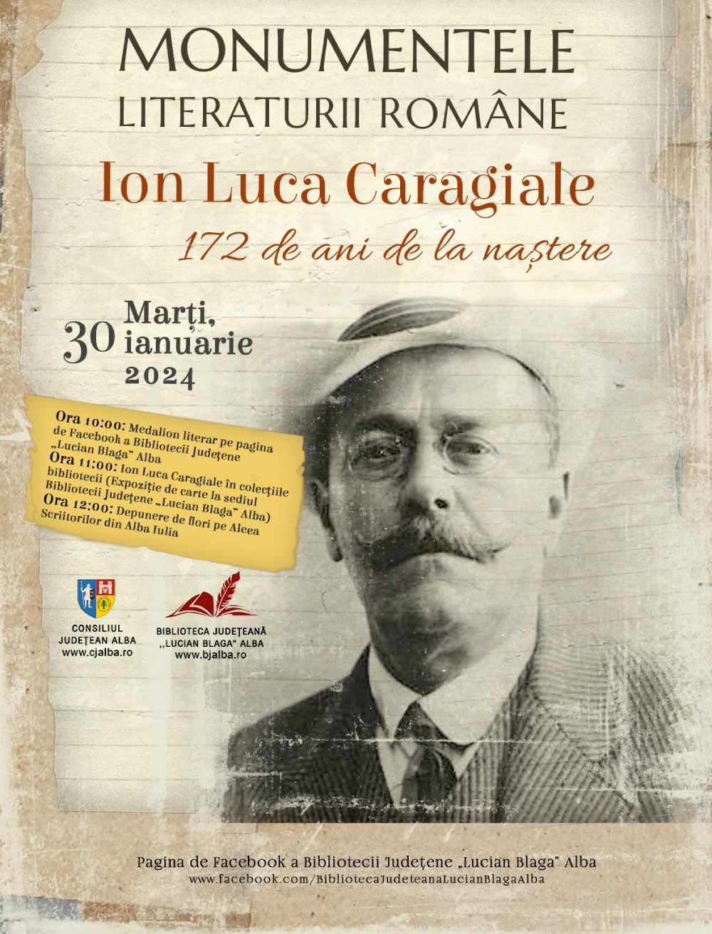 Monumentele Literaturii Române -Caragiale