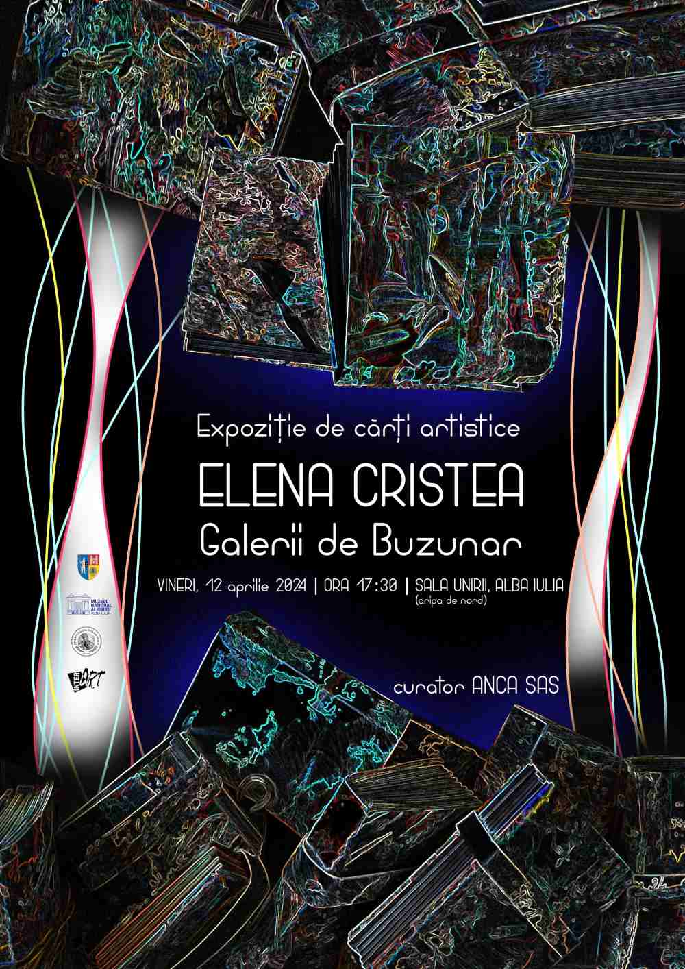 ,,Galerii de buzunar” Expoziția de cărți artistice semnată de Elena Cristea