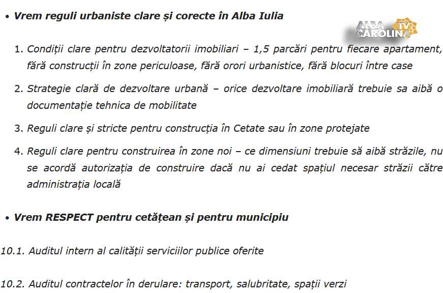 manifest gabriel plesa candidat