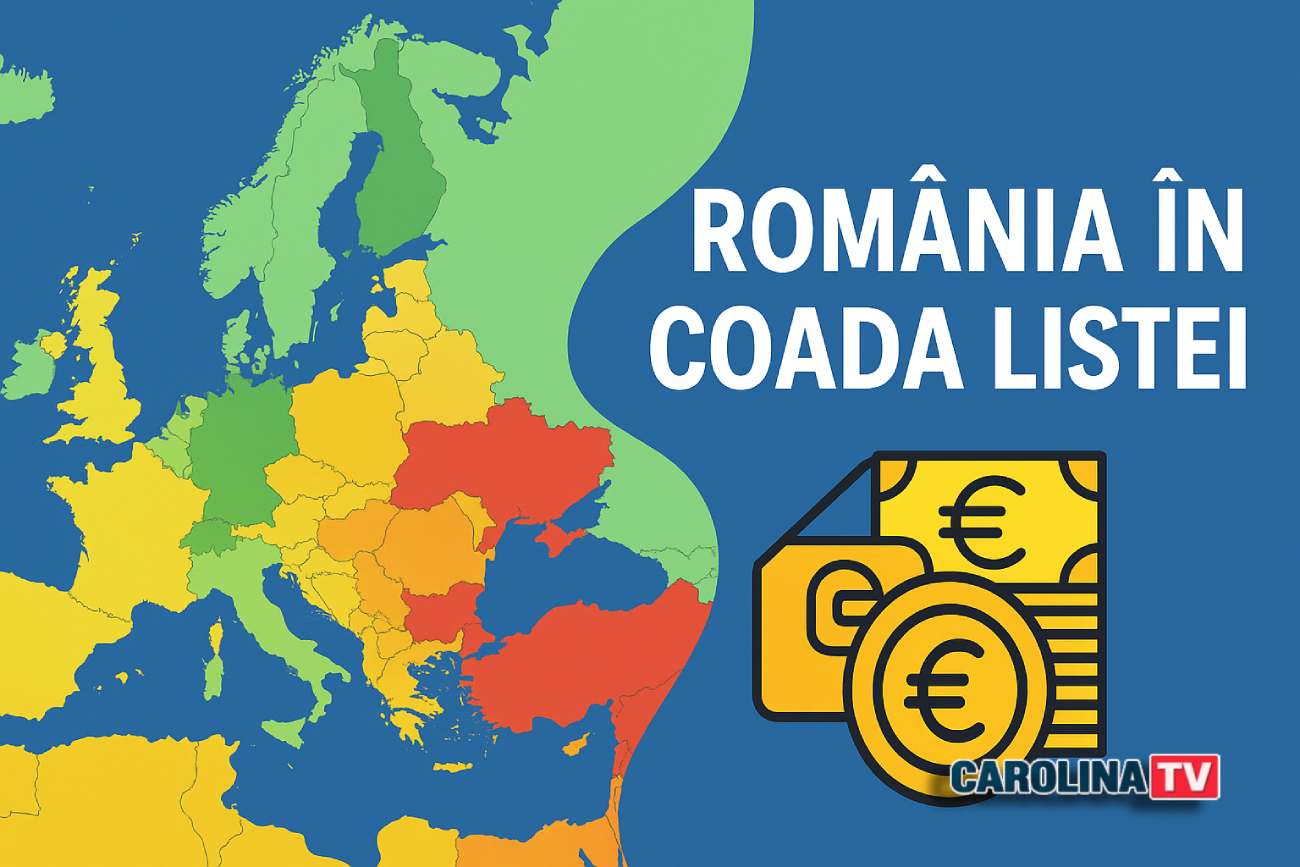 top salariu minim in Europa carolina tv