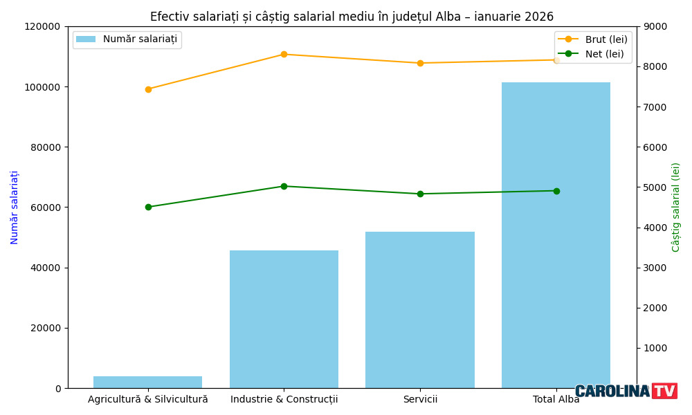 salariu mediu judetul alba carolinatv