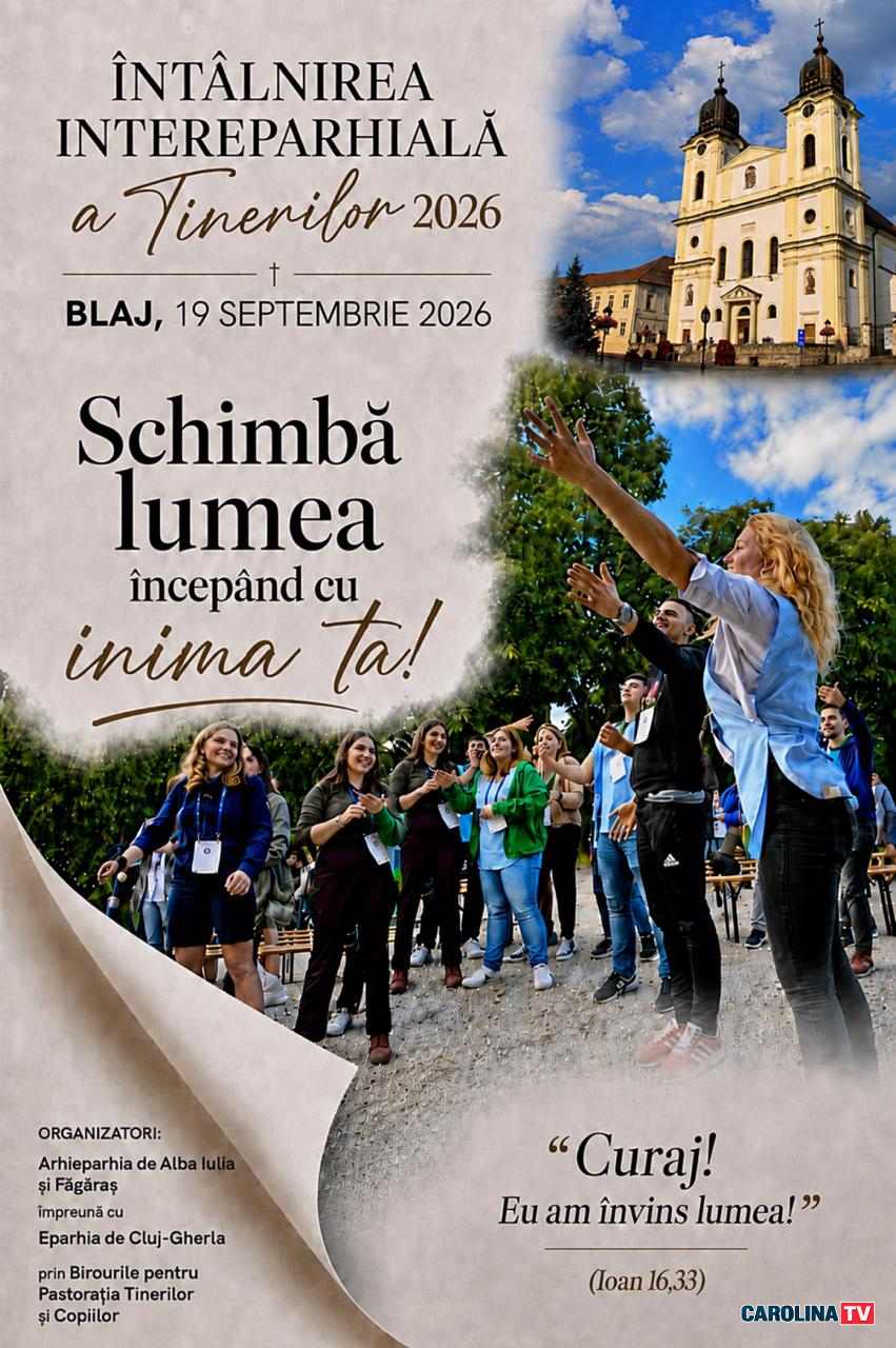 Întâlnirea intereparhială a Tinerilor la Blaj - „Schimbă lumea începând cu inima ta!”